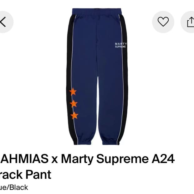 M 마티슈프림 나미아스 트랙팬츠 네이비