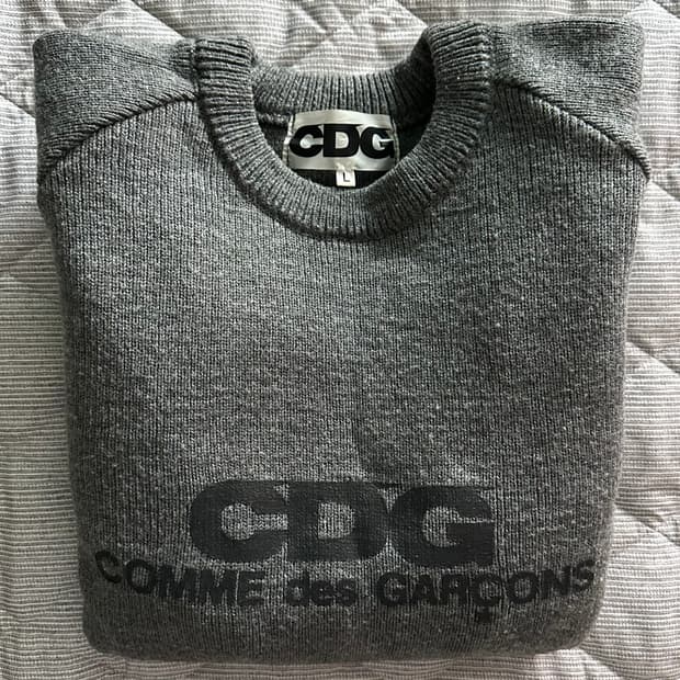 꼼데가르송 CDG 니트 L