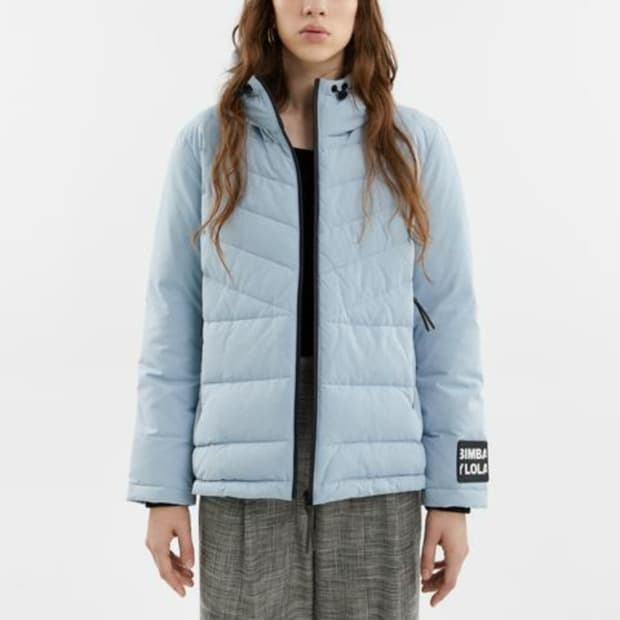 빔바이롤라 후드 퀼팅 패딩 점퍼