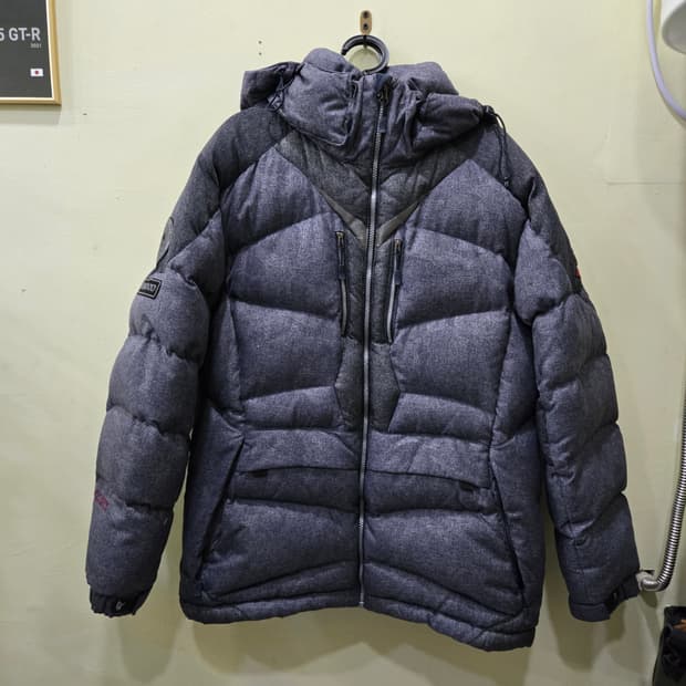 웨스트우드 구스다운 후드 패딩 자켓 (105)