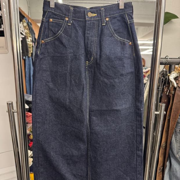 Lee 빈티지 데님 롱스커트