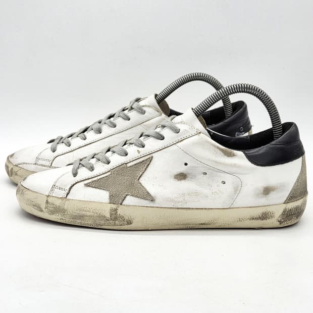  골든구스 슈퍼스타 화이트/블랙 (41)  