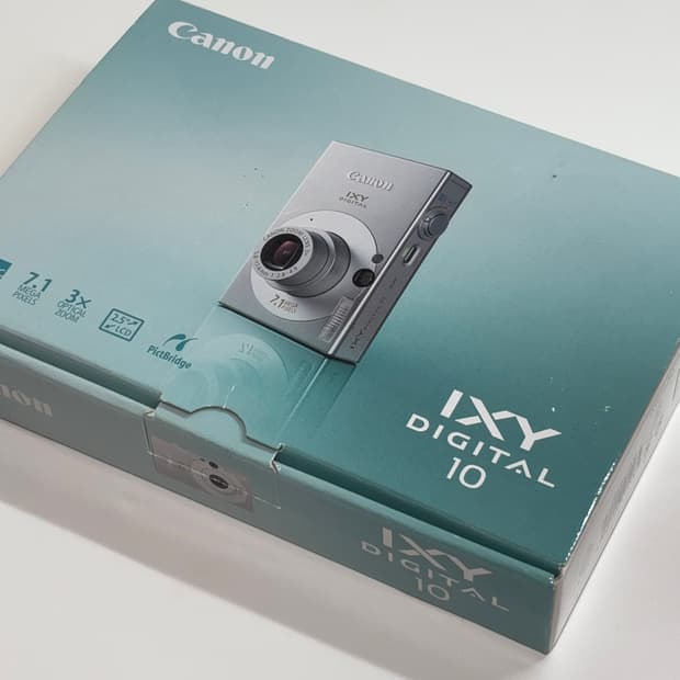 캐논 익시 10 빈티지 카메라🩵 [미품풀박스]