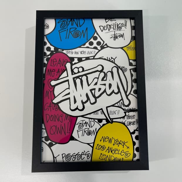 스투시 삿포로 챕터 한정판 아트 포토 2000s STUSSY