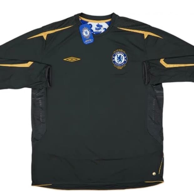 05-06 첼시 홈(GK) 골키퍼 유니폼 지급용 긴팔 택채새상품 엄브로