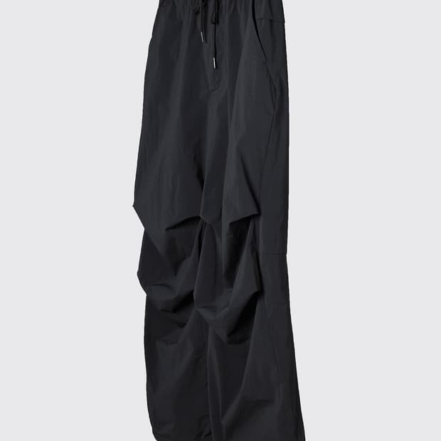 해칭룸 스노우 오버팬츠 v2 블랙