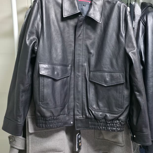 도프제이슨 프리미엄 레더자켓 팝니다.
