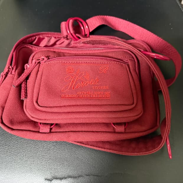 라프시몬스x이스트팩 루프 웨이스트백