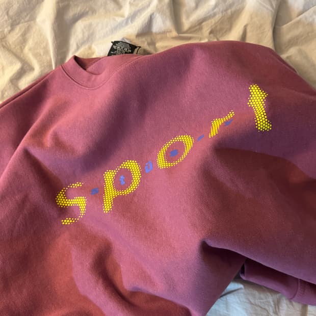 스투시 도트 스포츠 크루넥