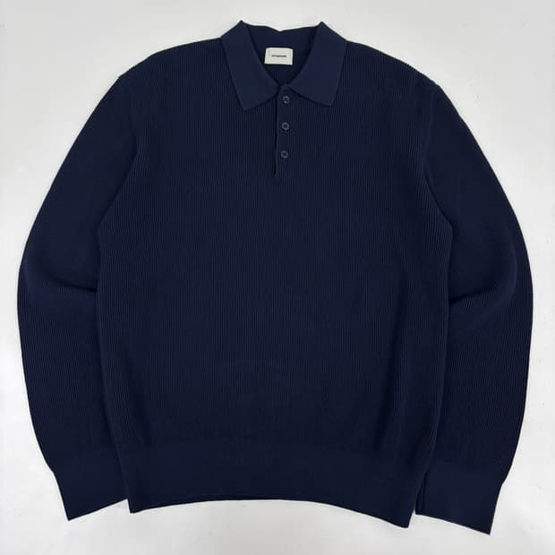 INTHERAW 인더로우 카라 니트 