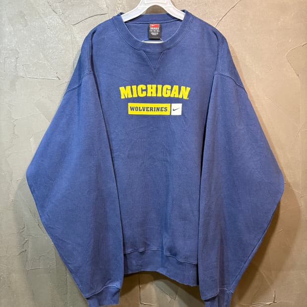[XL] NIKE 나이키 MICHIGAN 미시간 스웻 셔츠