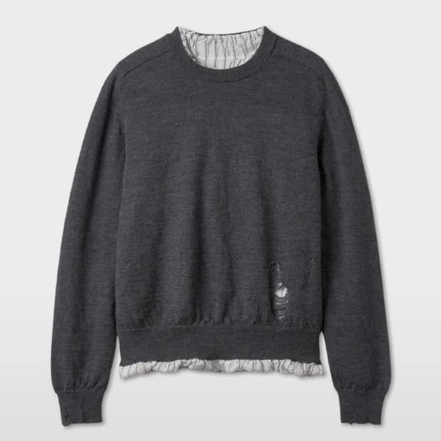 마르지엘라 레이어드 니트