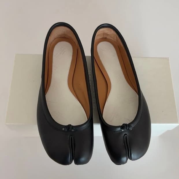 메종 마르지엘라 타비 플랫슈즈