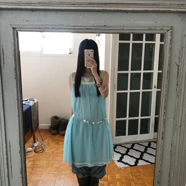 vintage lace one-piece