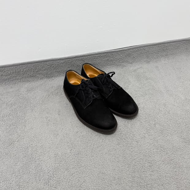 J press nubuck  basic derby shoes