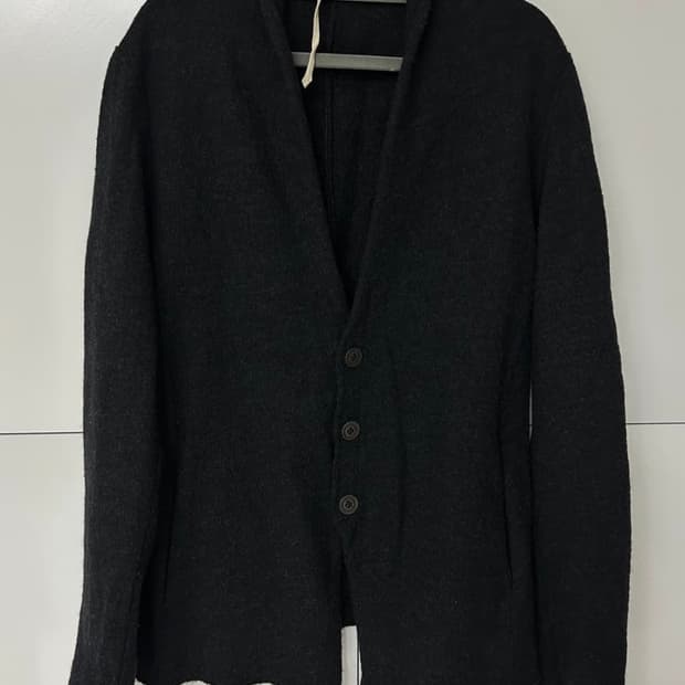 The Viridi Anne 축융 울 숄카라 가디건