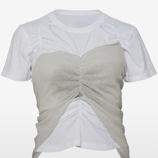 (새상품) 플레어업 레이어드 티셔츠