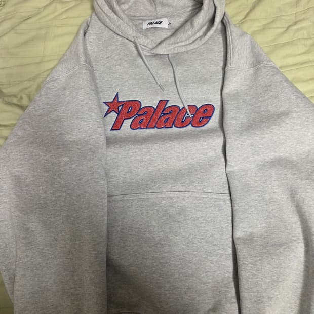 팔라스 스타 후드티 XL 그레이 팝니다