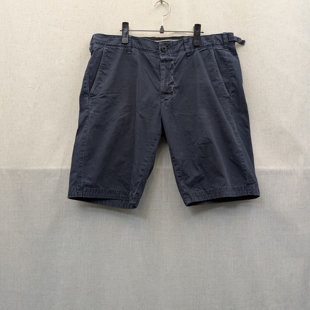 스톤아일랜드 네이비 반바지 남성용