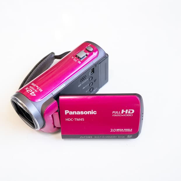 Panasonic HDC-TM45 / 빈티지 디지털 캠코더 
