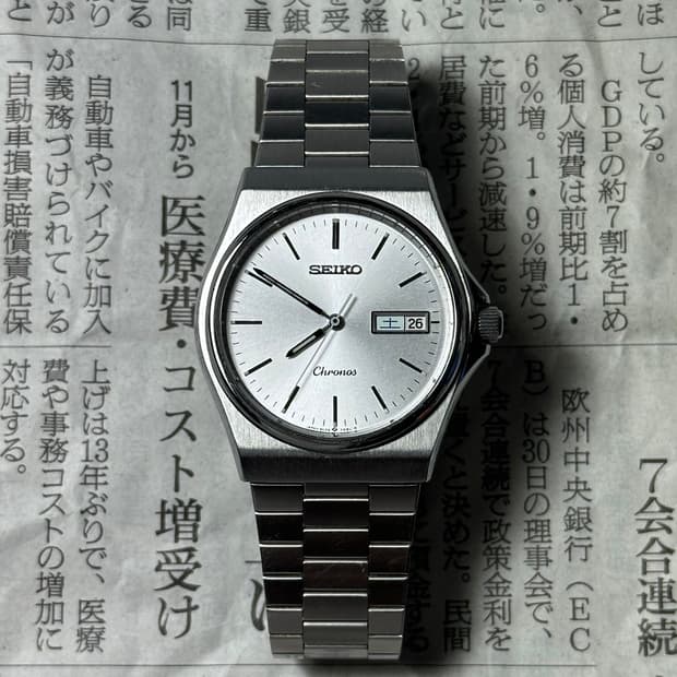 SEIKO quartz chronos