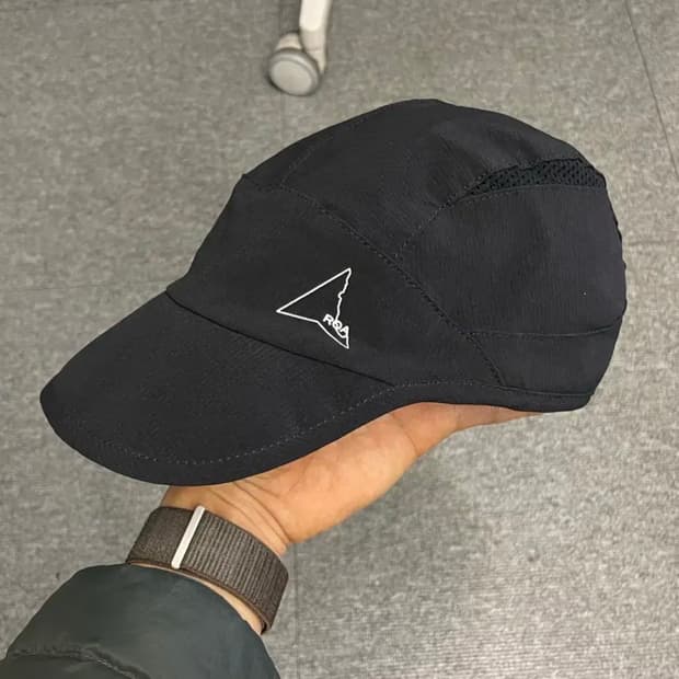 roa 로아 캡 러닝 모자 하이킹 블랙