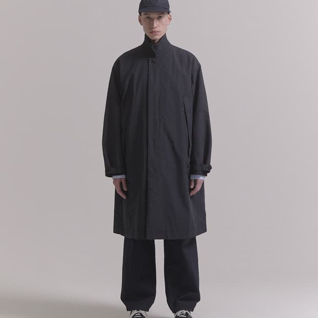 모이프 밀리터리 발마칸 코트 오버퍼티그 팬츠