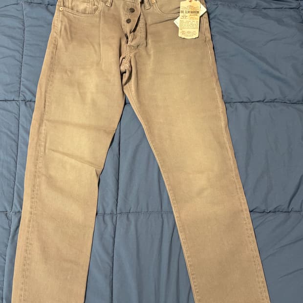rrl slim narrow 올리브 30x30