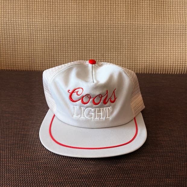 Coors Light 빈티지 트러커캡