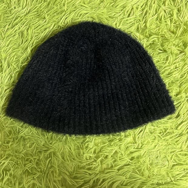 널널핏 앙고라 니트 숏비니