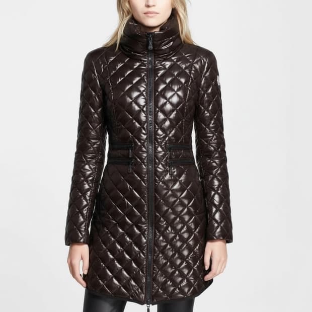 몽클레어 다이아몬드 유광 퀼팅 롱패딩(0/44)