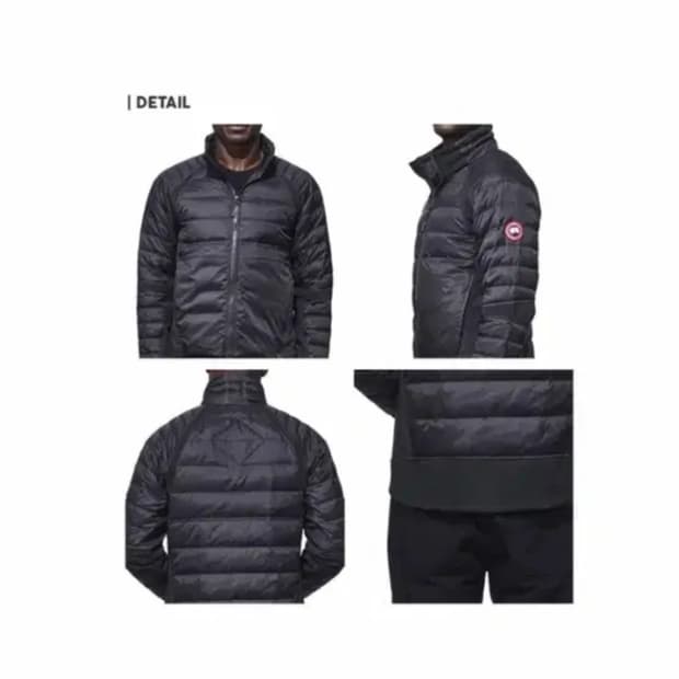 캐나다구스 hybridge percent 패딩 블랙 L