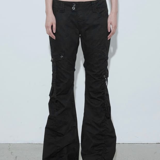 WASHED SHIRRING pants 보헤미안서울