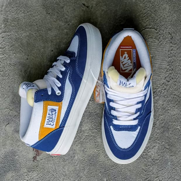 (310) 반스 스케이트 하프캡 92 30주년 블루