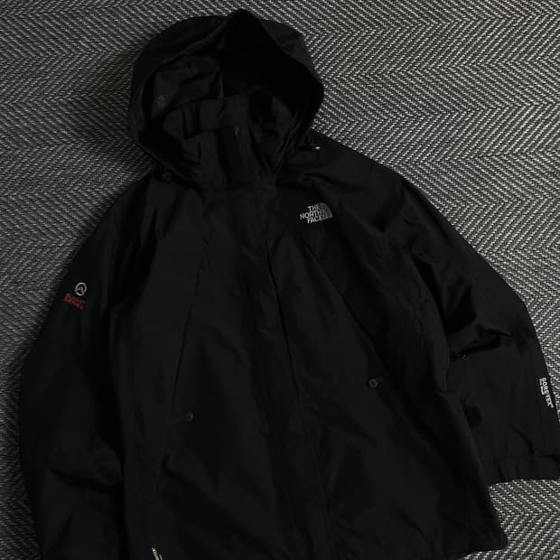 노스페이스 고어텍스 프로쉘 마운틴 자켓 블랙y 3471
