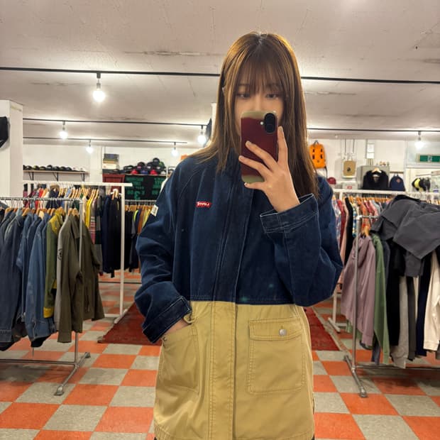 리바이스 후드자켓