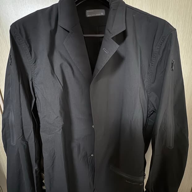 산산기어 지퍼 블레이저 자켓