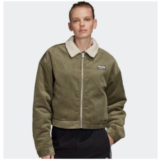 [아디다스] 코듀로이 플리스 리버시블 자켓