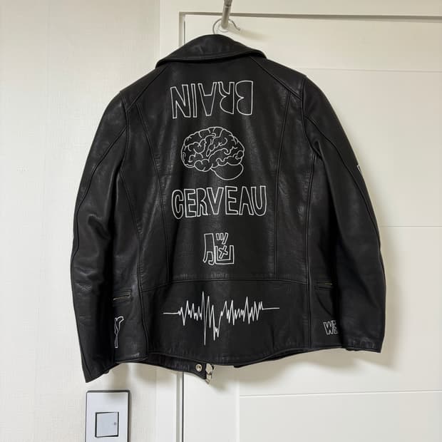 언더커버 가죽자켓