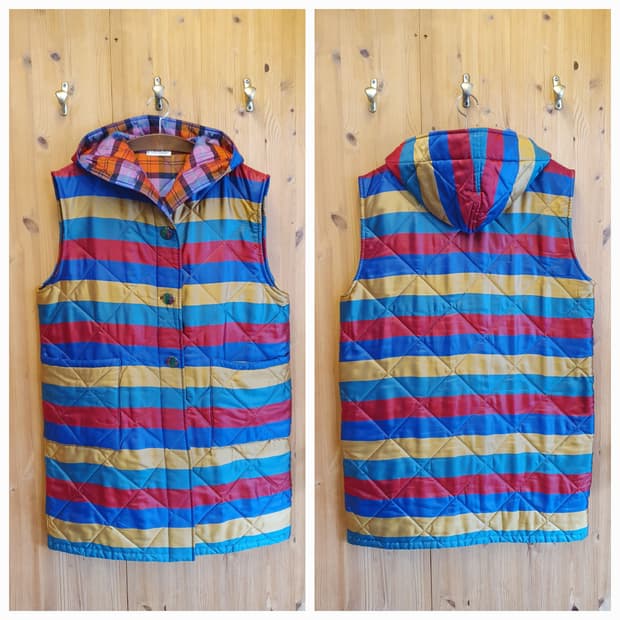 88.미쏘니 후드 퀼팅 베스트