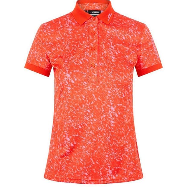 S 제이린드버그 골프 투어 테크 프린트 폴로 PK 반팔 카라티