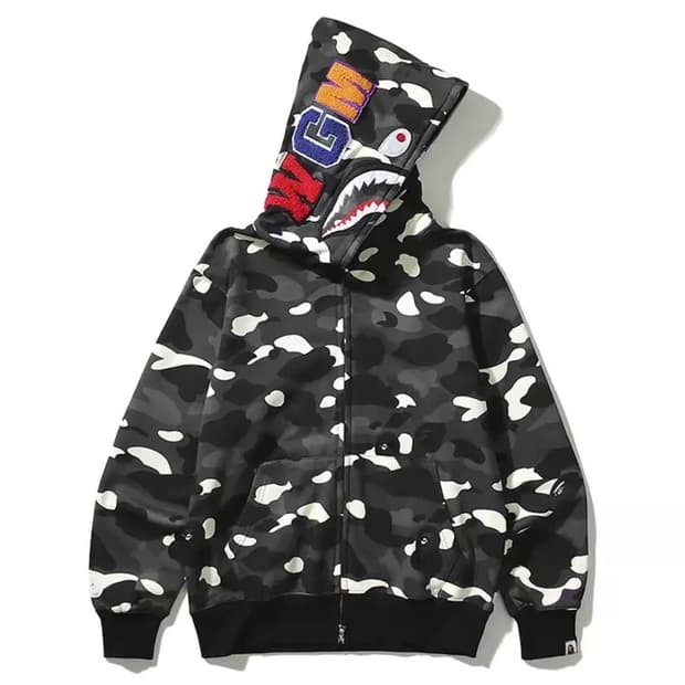 베이프 샤크후드 흑계 xl 새상품