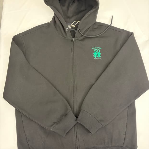 [M] 코오롱스포츠 블랙 후드 집업