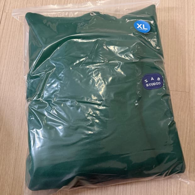 아이앱스튜디오 패치후드 그린 XL