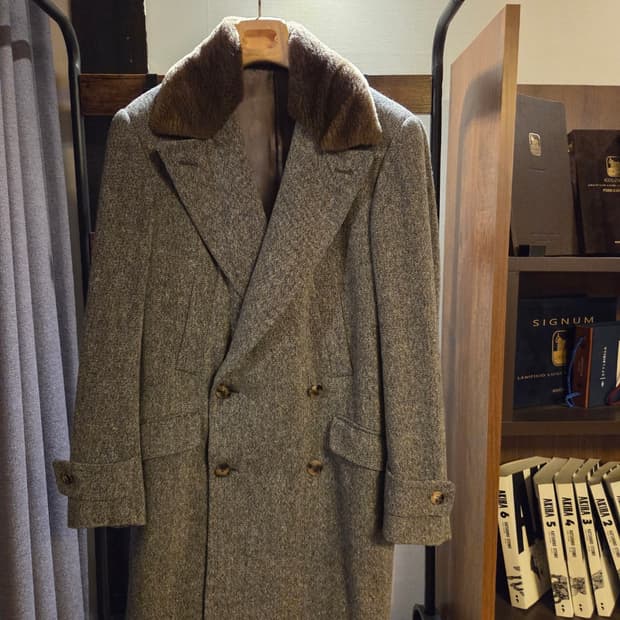 에르메네질도 제냐 더블브레스티드코트