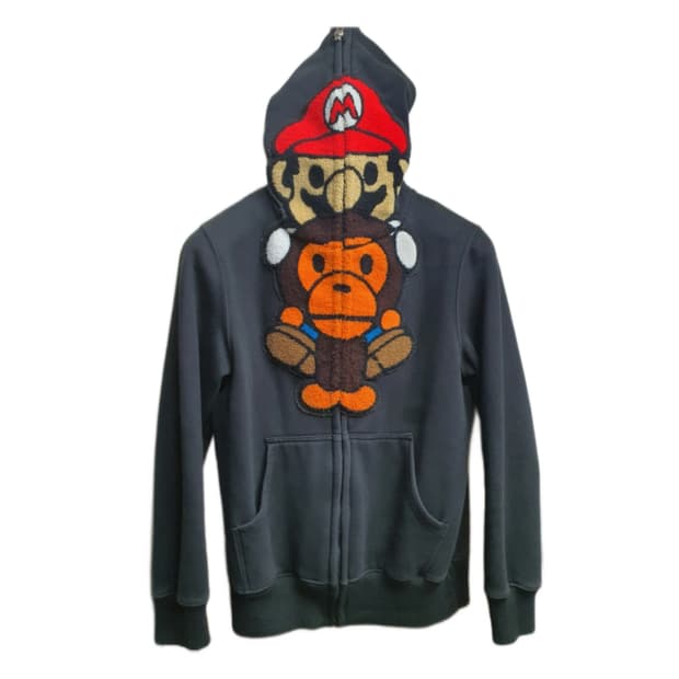 🐵베이프 베이비 마일로 블랙 후드집업🐵