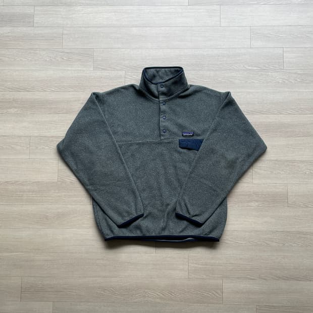 파타고니아 신칠라 니켈 네이비 그레이 플리스 patagonia