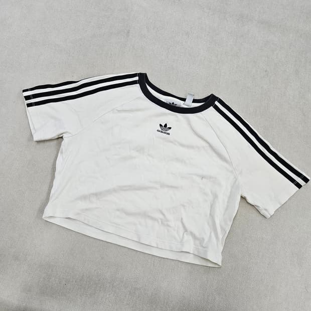 A/XL 아디다스 여성 크롭 반팔 티 0722Y