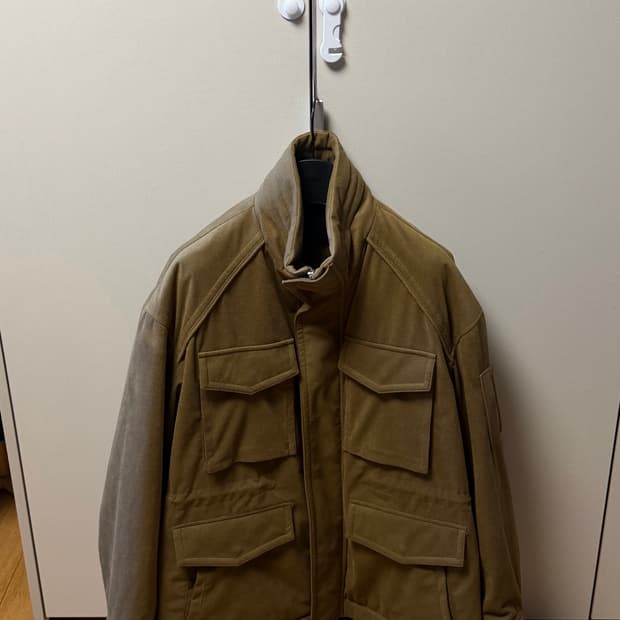 (특가, 100-105사이즈, 시착만한 상품) 준지 스웨이드 m-65 자