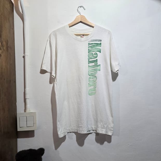 90s 프룻오브더룸 말보로 싱글스티치 빈티지 티셔츠